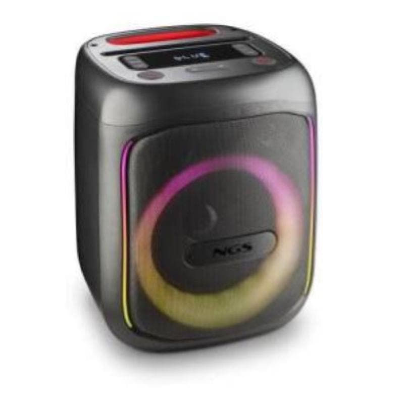 NGS ALTOPARLANTE PORTATILE 80W, AUTONOMIA 10H, LED, INGRESSO BT,TWS,USB,TF,AUX CON INGR MICR, NERO