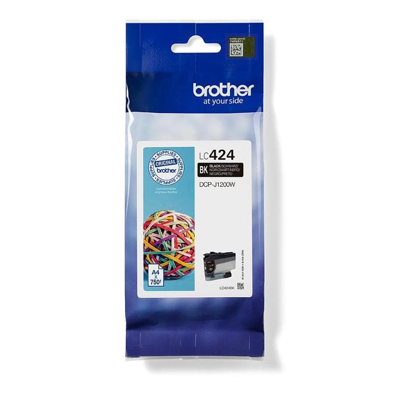BROTHER CARTUCCIA LC424 NERO ORIGINALE