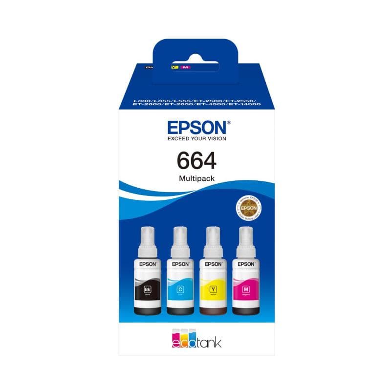 EPSON FLACONE 664 MULTIPACK ORIGINALE