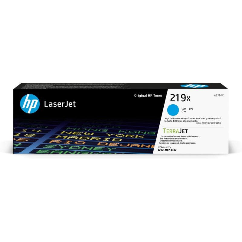 HP TONER 219X CIANO 2.5K ORIGINALE