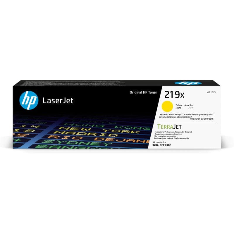 HP TONER 219X GIALLO 2.5K ORIGINALE