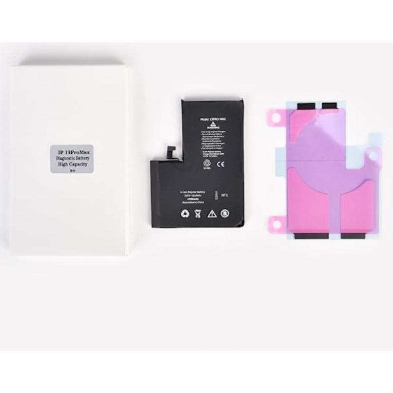 Apple IP 13 Pro Max Batteria Diagnostica Alta Capacità 4790mAh Nero S+