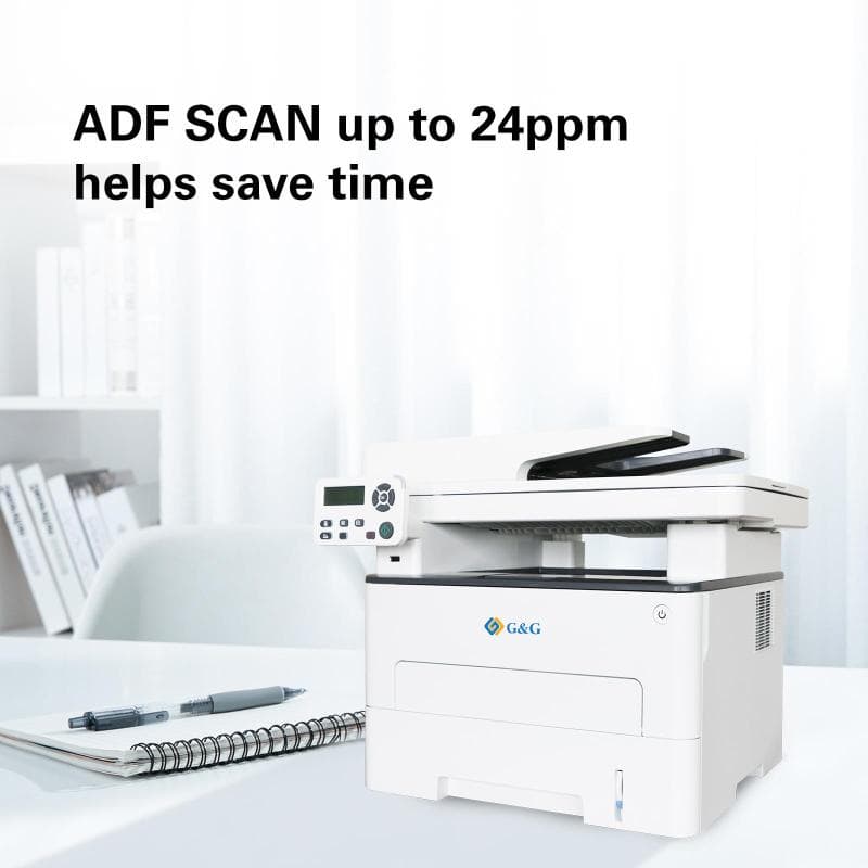 G&G MULTIFUNZIONE M4100DW A4, 33ppm Wi-Fi Flatbed & ADF