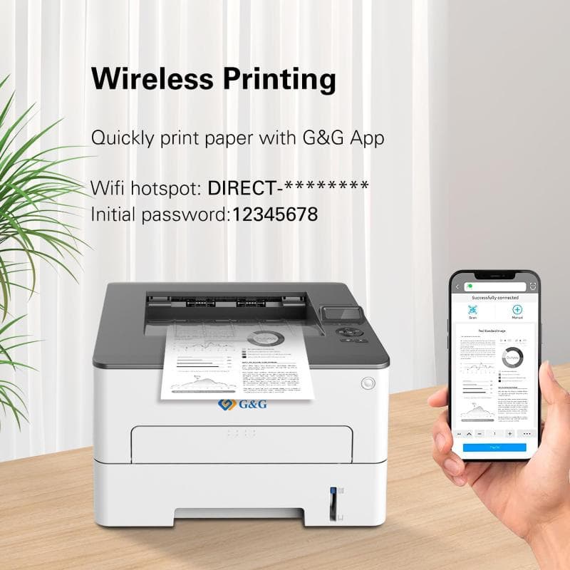 G&G STAMPANTE P4100DW A4 33ppm Wi-Fi