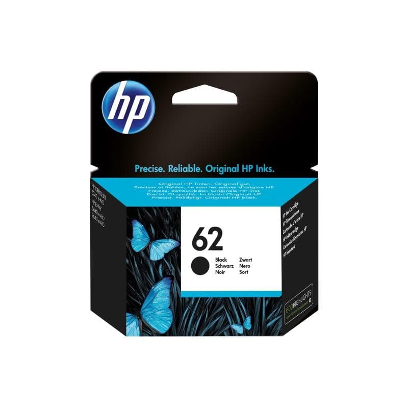 HP CARTUCCIA 62 NERO 4ml ORIGINALE
