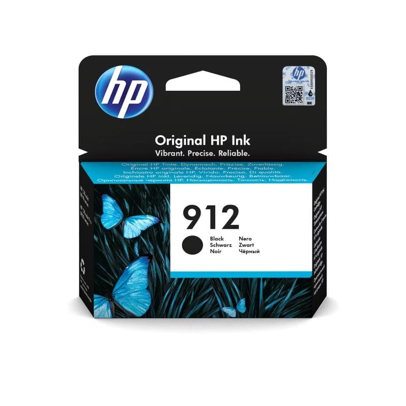 HP CARTUCCIA 912 NERO 8ml ORIGINALE