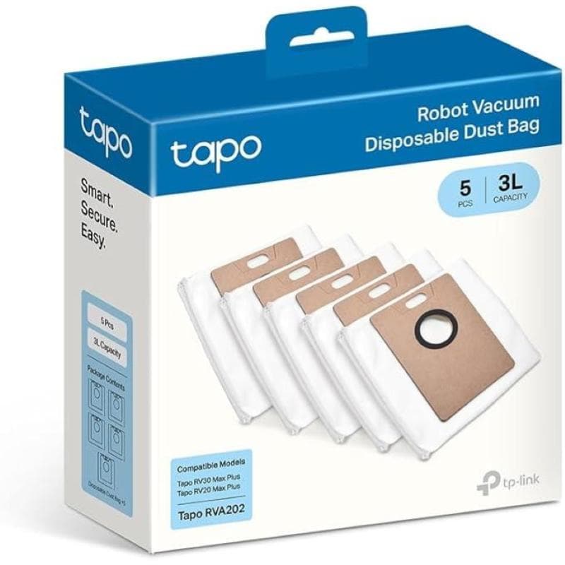 Tapo-TP Link Kit Sacchetti ricambio Robot RV20 Max Plus