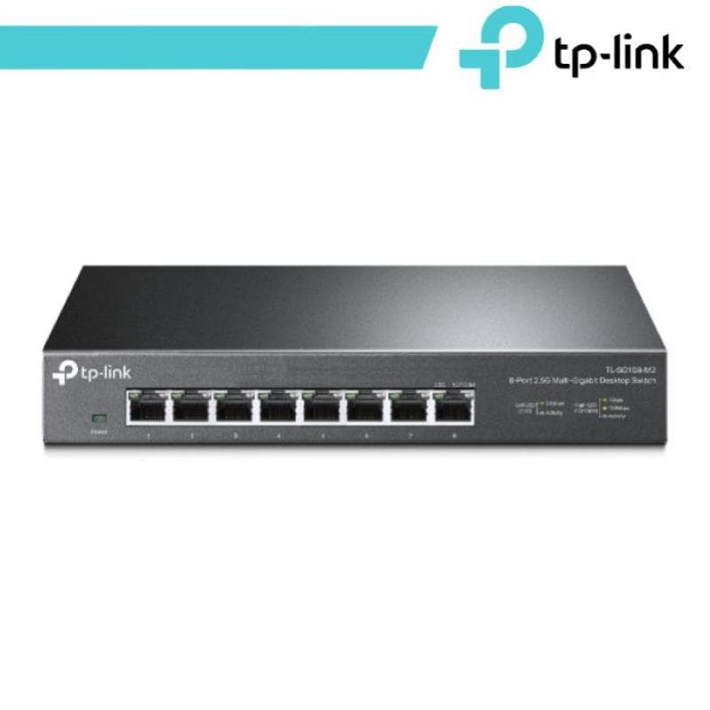 TP-Link Switch Desktop 8 Porte 2.5G - TL-SG108-M2