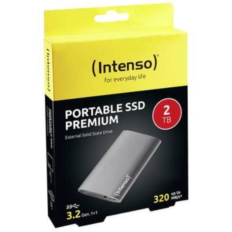 INTENSO SSD ESTERNO PREMIUM 2TB 1,8 USB 3.2 320MB/S