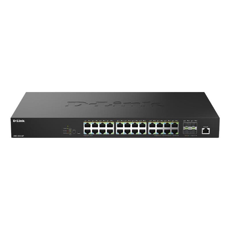 D-LINK SWITCH 28-PORT 2.5G MULTI-GIGABIT POE++ SMART MANAGED SWITCH WITH 4 X 10G SFP+ PORTS