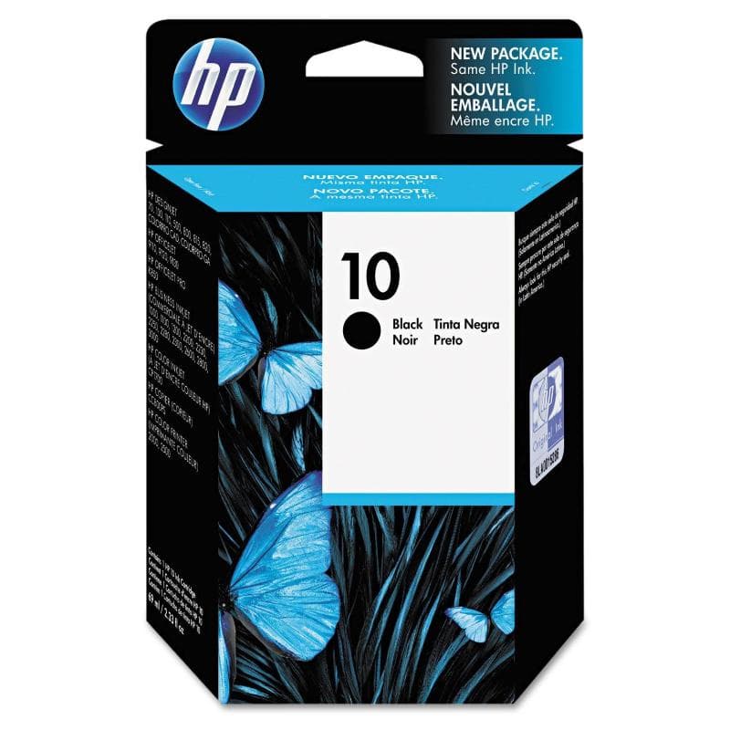 HP CARTUCCIA 10 NERO 69ml ORIGINALE