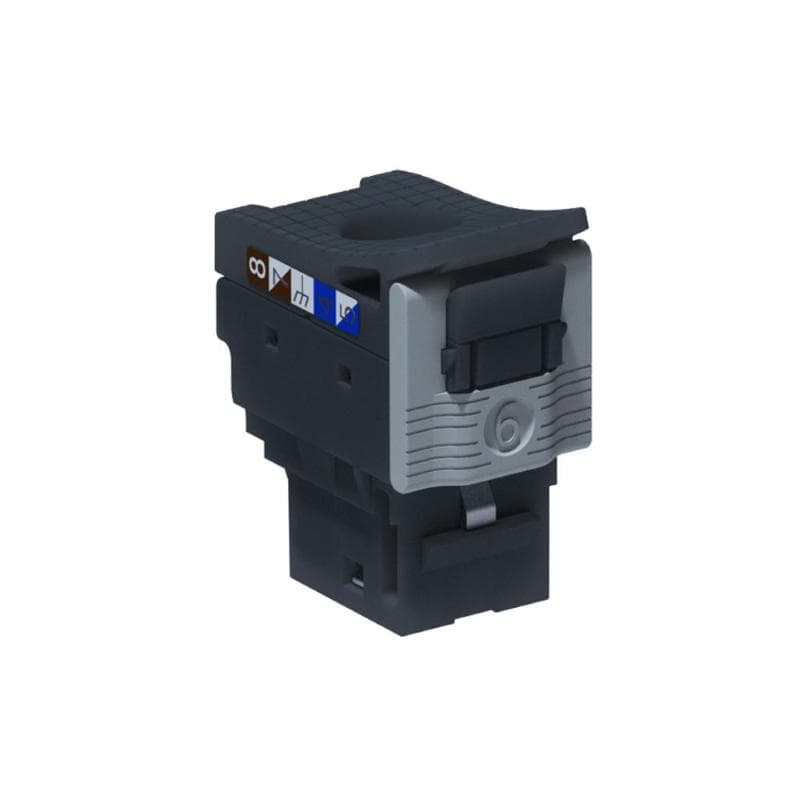 LEGRAND 24 PRESE CAT 6 UTP LCS KEYSTONE TOOLLESS RJ45 NERO