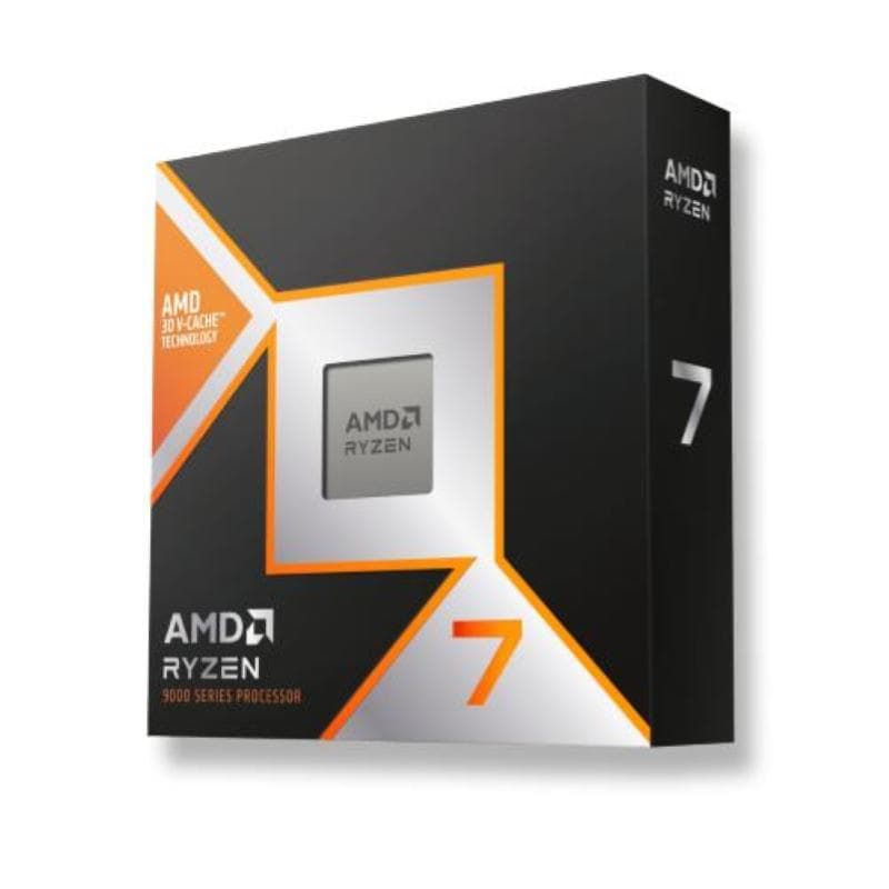AMD CPU RYZEN 7 9800X3D AM5, 5.2 GHZ 8-CORE, WOF