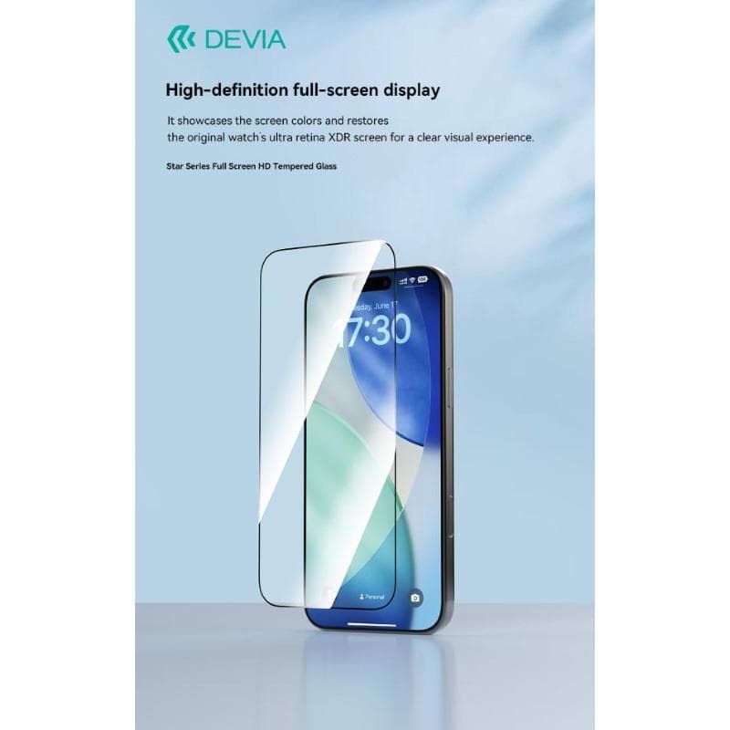 Devia Pellicola protettiva in Vetro temperato HD Full per iPhone 17 Air