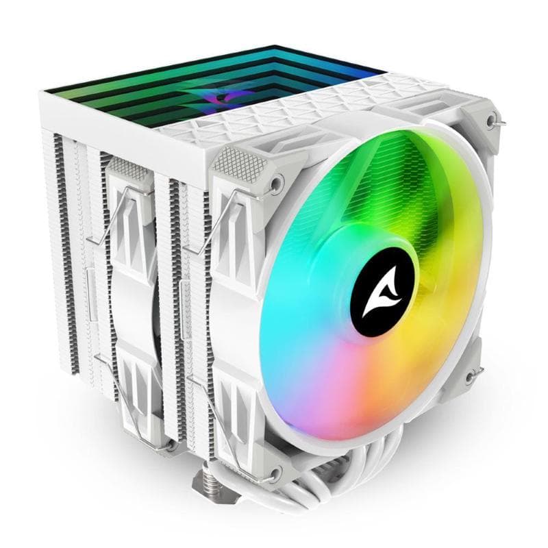 SHARKOON DISSIPATORE AD ARIA 1X 120MM ARGB PWM FAN, 1X 120MM PWM FAN, 6X COPPER PIPES, DIRECT TOUCH,