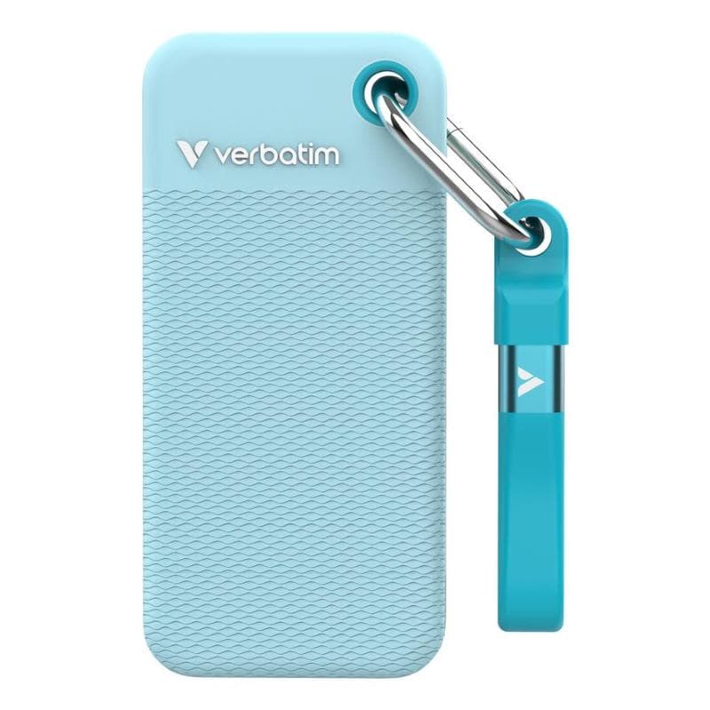 Pocket SSD USB 3.2 Gen 2 1TB Polar Blue incl. two rubber sleeves