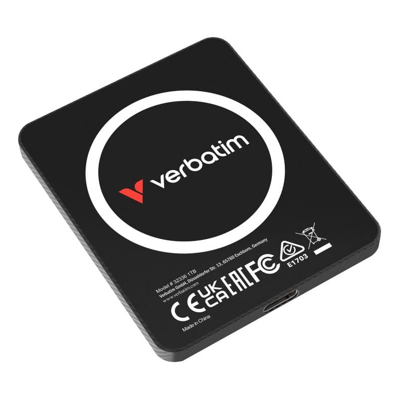 SnapBack Ultra Slim SSD 1TB USB 3.2 Gen 2x2 Black