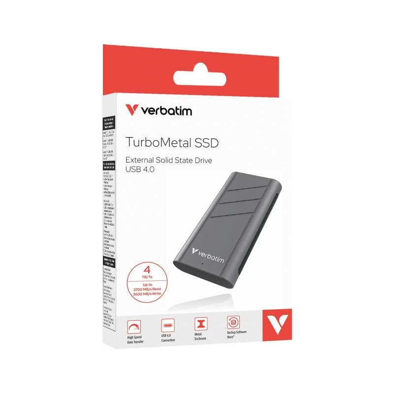 TurboMetal SSD USB 4.0 4TB