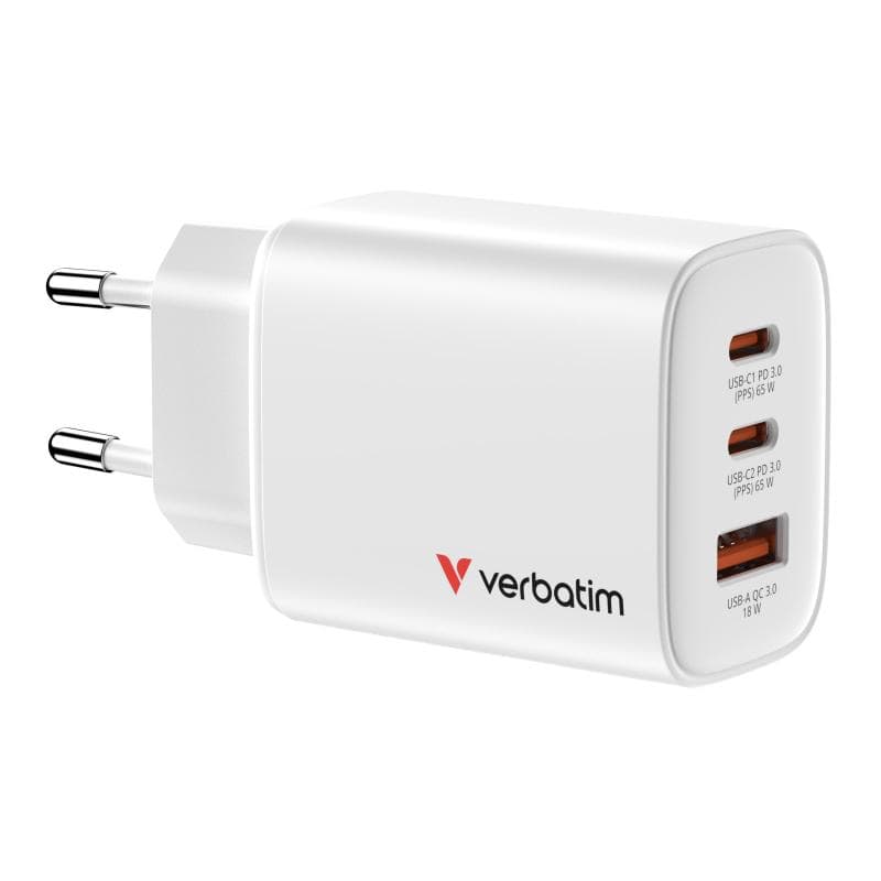 Essentials GaN Charger 65W EU plug White