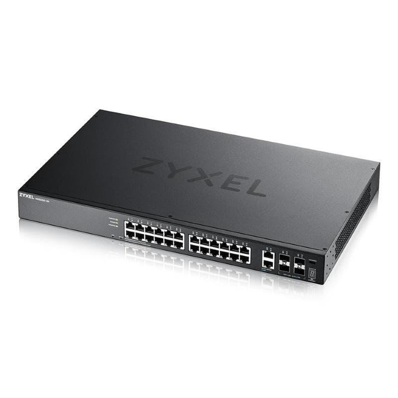 ZYXEL SWITCH MANAGED LAYER 3 LITE, 24X GB, 2X 10G, 4 SFP+, RACK, NFLEX