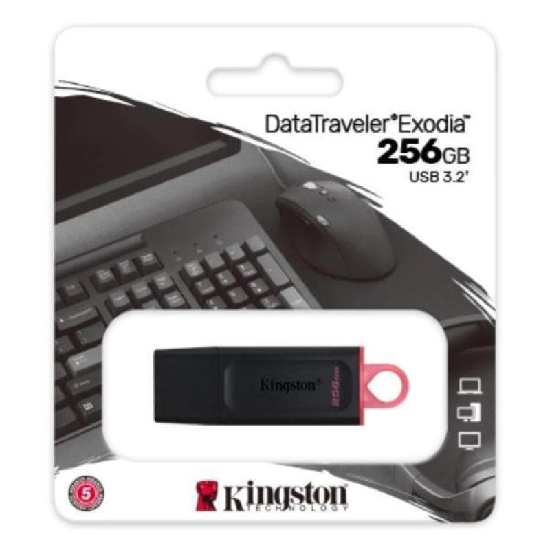 PEN DRIVE 256GB USB3.2 Gen1 DataTraveler Exodia (Black + Pink)