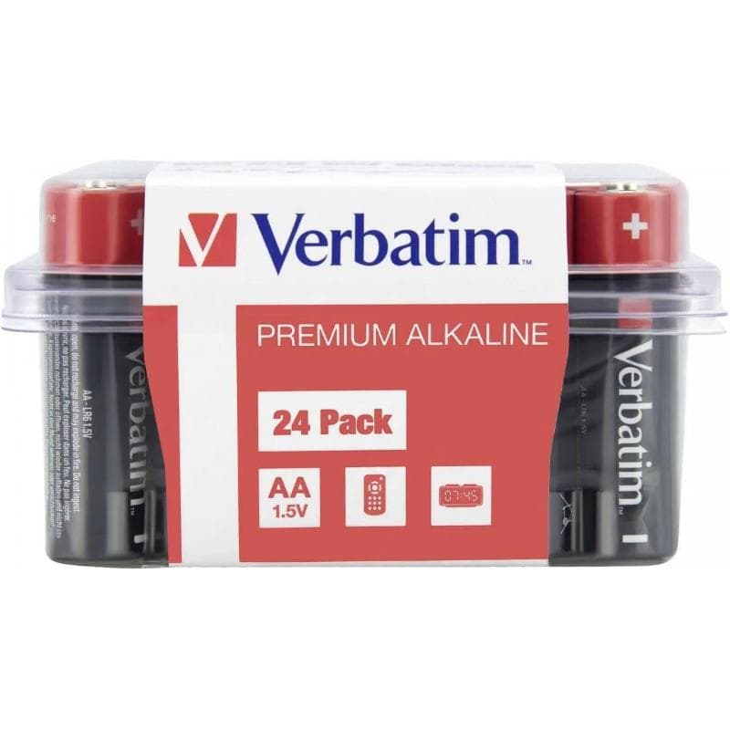 STILO AA ALCALINA VERBATIM (MN1500 \ LR06 - 24ba) 1.5V (BOX)