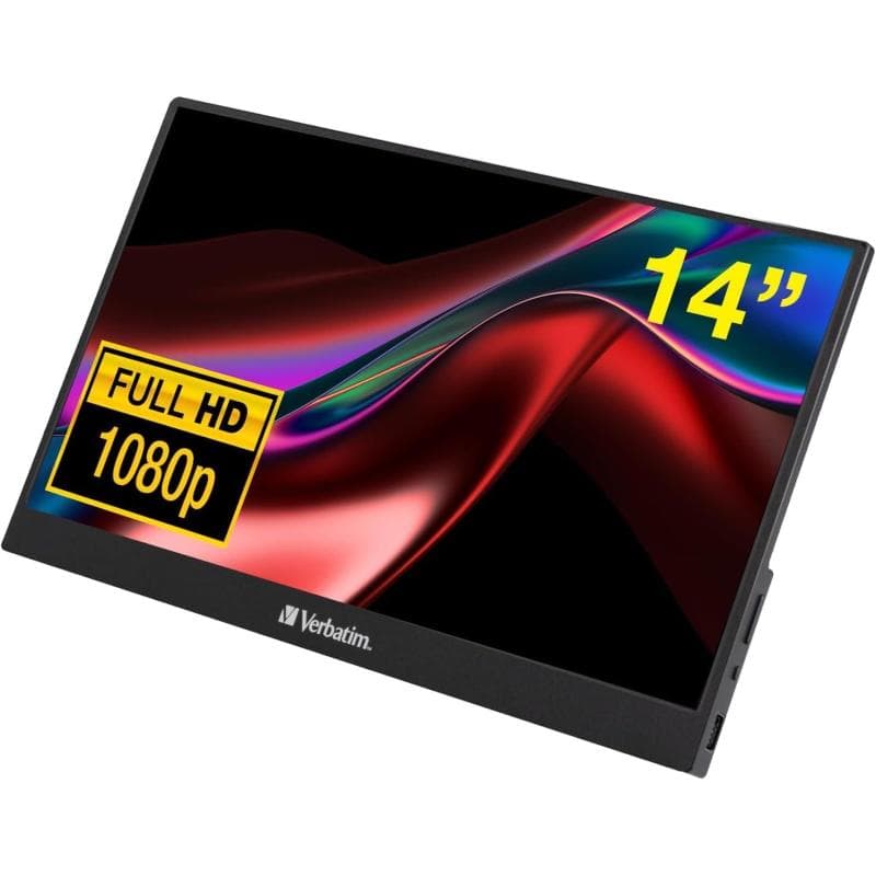 VERBATIM MONITOR 14" PM-14 Portable Full HD 1080p