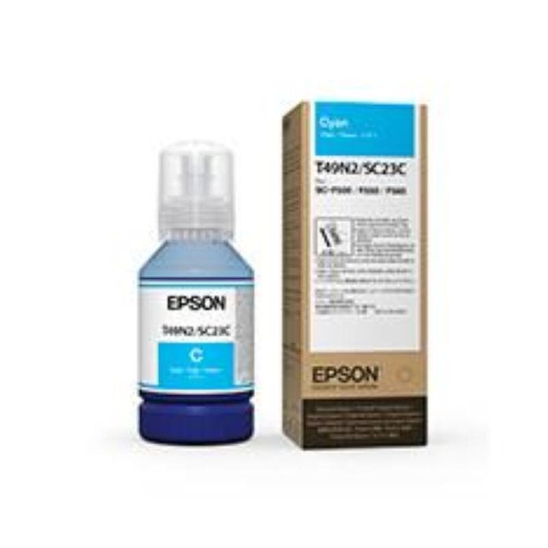 EPSON FLACONE T49N2 CIANO 140ml ORIGINALE Dye-Sublimation xSC-F500/SC-F501