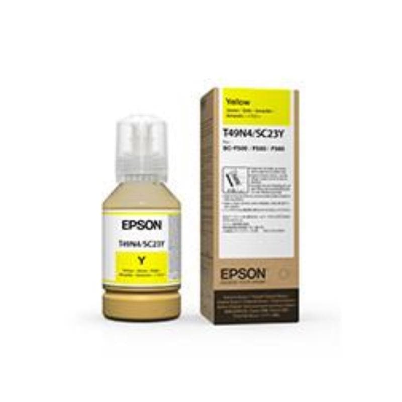 EPSON FLACONE T49N4 GIALLO 140ml ORIGINALE Dye-Sublimation x SC-F500