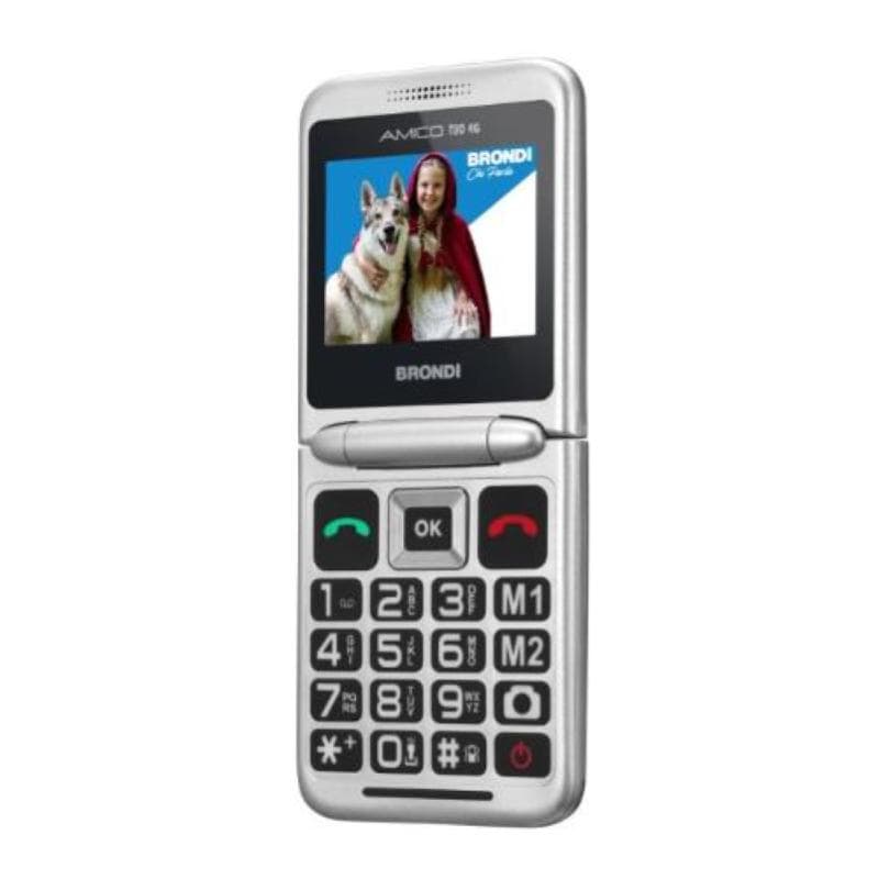 BRONDI CELLULARE AMICO TUO 4G BLACK METAL
