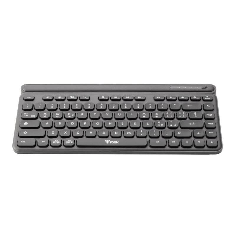 TASTIERA ITEK Wireless "DGT W42B" - Wireless 2.4G & Bluetooth, Chocolate, 82 tasti - ITKODGTW24B
