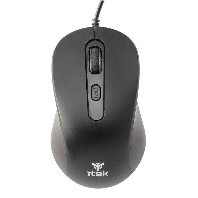 ITEK MOUSE CLK C01 USB OTTICO 3600DPI 4 TASTI SILENT SWITCH