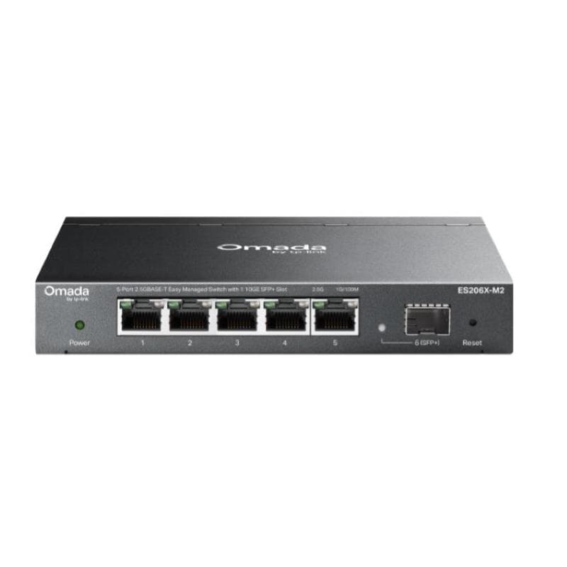Omada 5-Port 2.5GBASE-T Easy Managed Switch with 1 10GE SFP+ Slot
