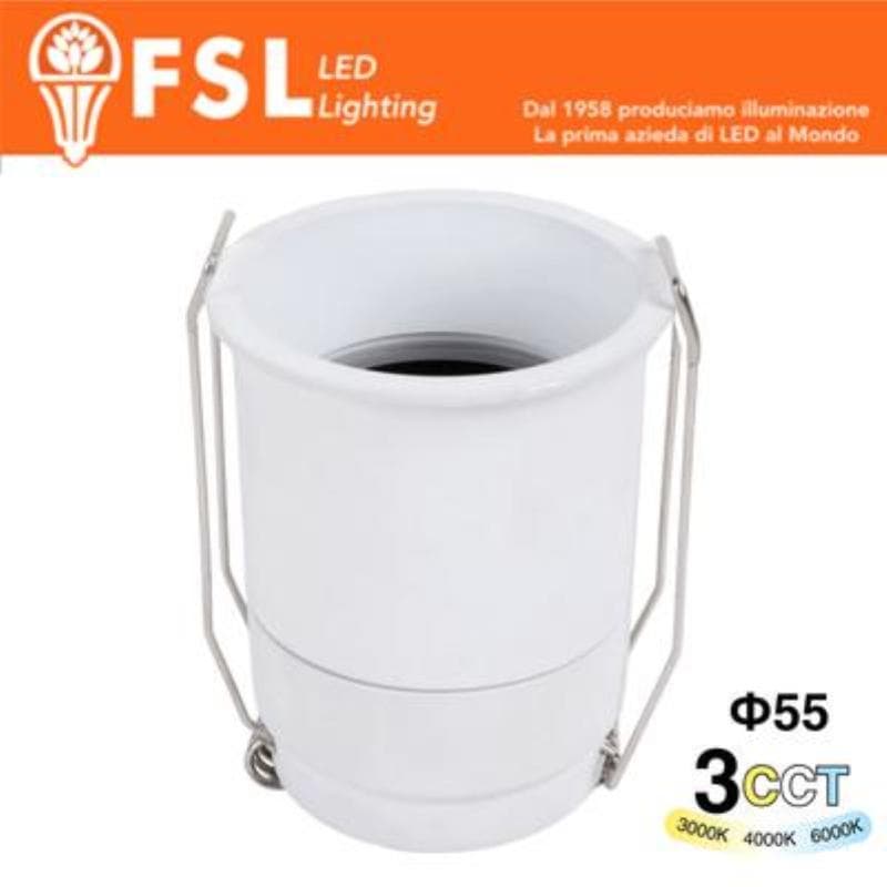 FSL ALTAIR - Micro Punto luce LED - 7W 3CCT 55*70mm IP20 - Driver Eaglerise