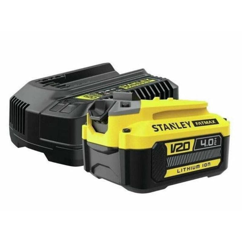 STANLEY SFMCB14M1-QW,KIT BATTERIA 4.0AH + CARICABATTERIA