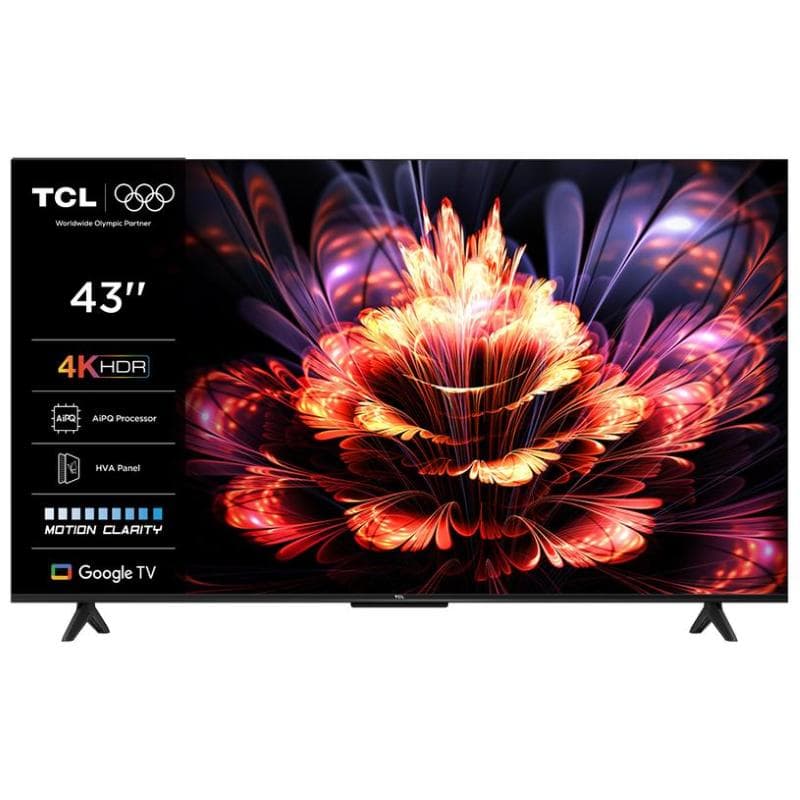 TCL SMART TV 43" LED UHD 4K NERO GOOGLE TV