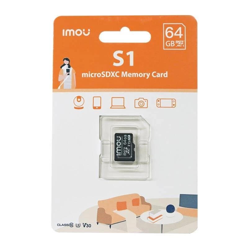 microSD 64GB IMOU SDXC Classe 1