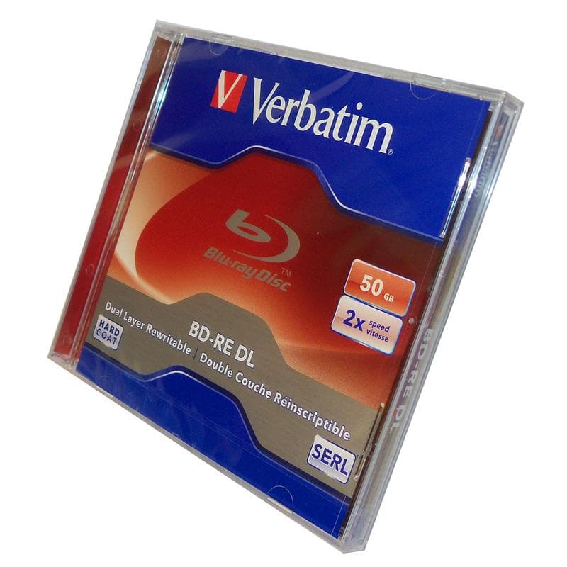 BD-RE DL 50GB 2x Jewel 1pz VERBATIM SERL ReWritable