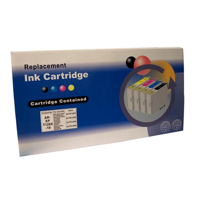 EPSON CARTUCCIA T128 MULTIPACK COMPATIBILE - VOLPE - (4bk+2c+2m+2y)