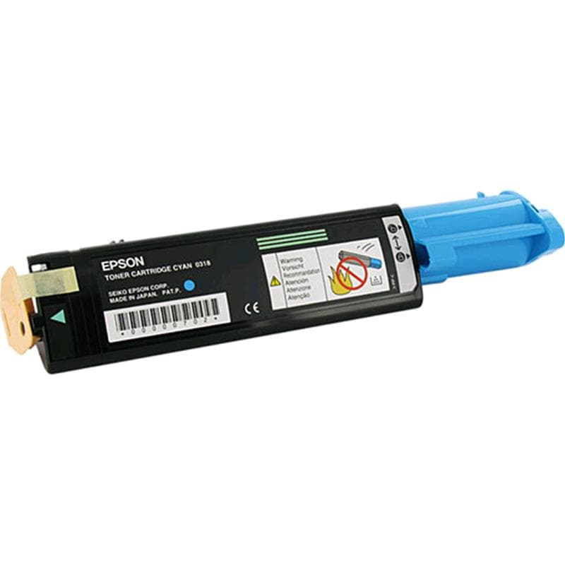 EPSON TONER S050318 CIANO 5K ORIGINALE - CX21