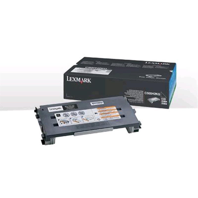 LEXMARK TONER c500 x500 x502 NERO 5K ORIGINALE