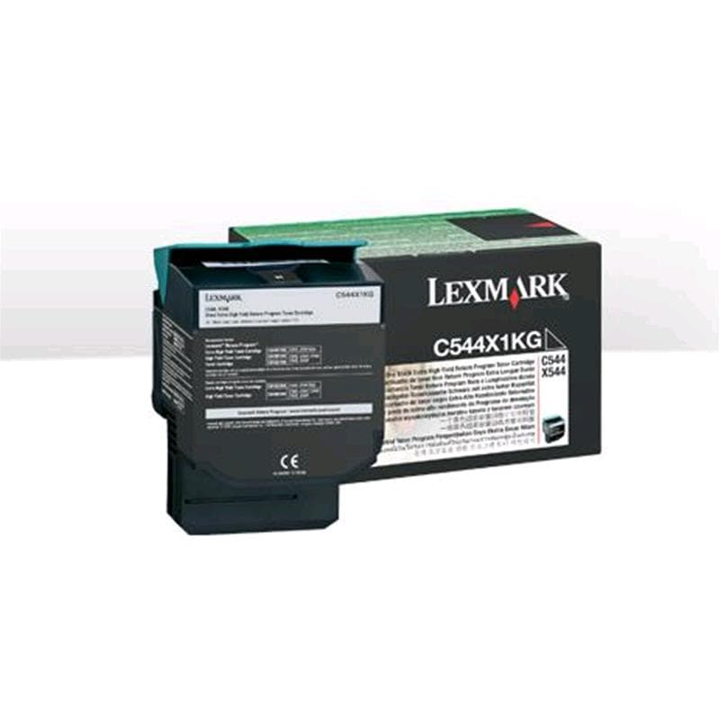 LEXMARK TONER c544 c546 x544 x546 x548 NERO 6K ORIGINALE RETURN