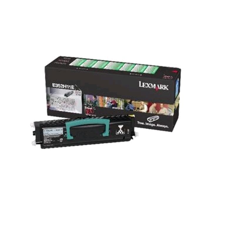 LEXMARK TONER e352 NERO 9K ORIGINALE RETURN