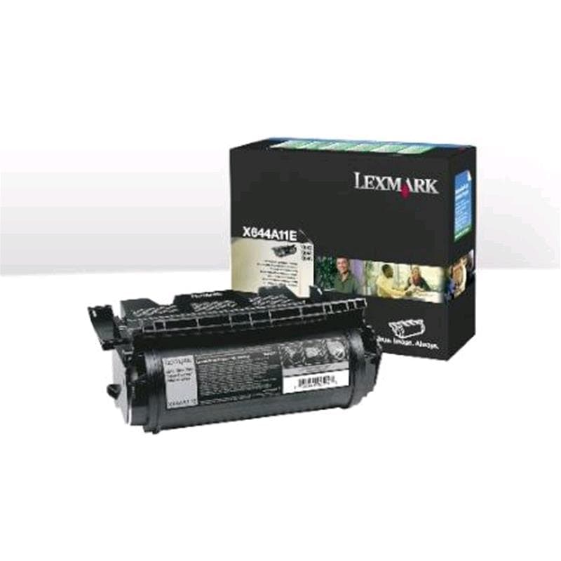 LEXMARK TONER x644e x646e NERO 10K ORIGINALE RETURN