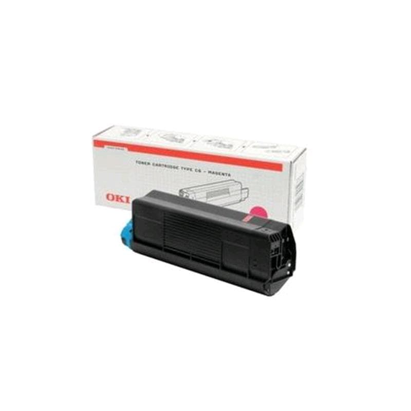 OKI TONER TYPE C6 MAGENTA 5K ORIGINALE