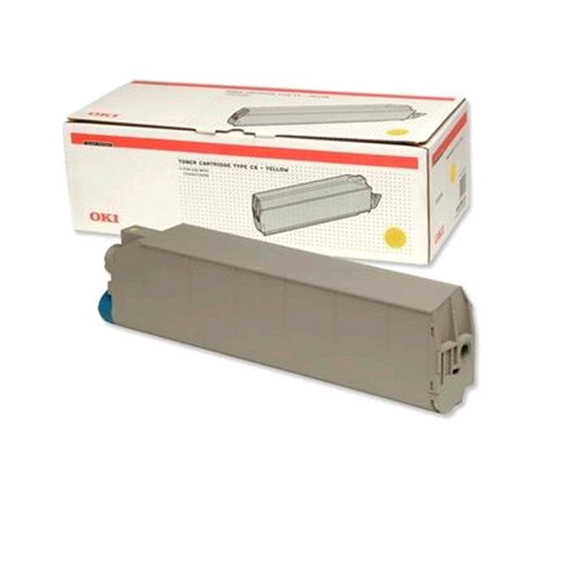 OKI TONER TYPE C5 GIALLO 15K ORIGINALE
