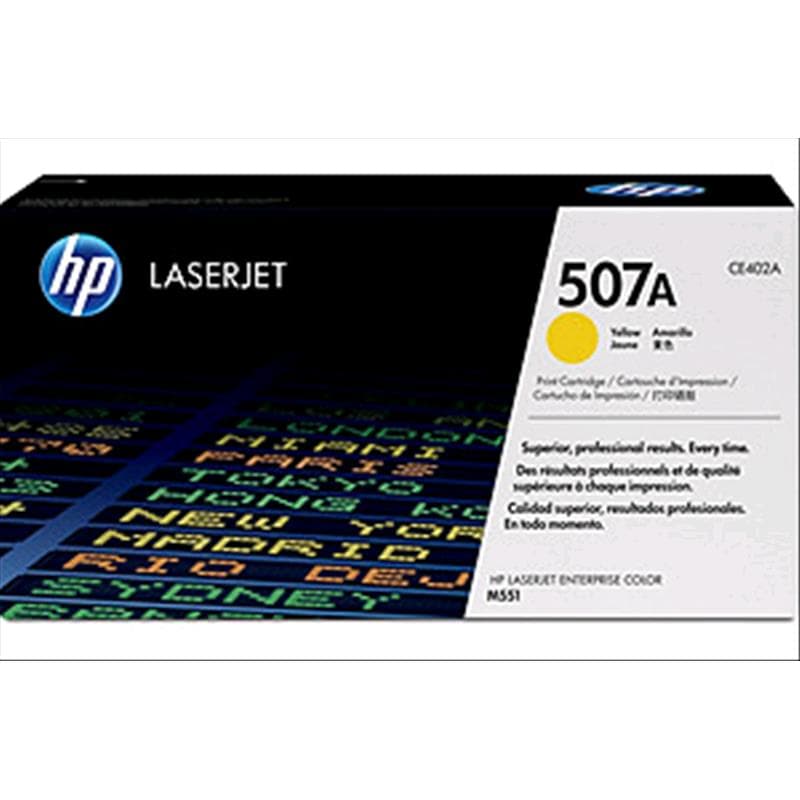 HP TONER 507A GIALLO 6K ORIGINALE