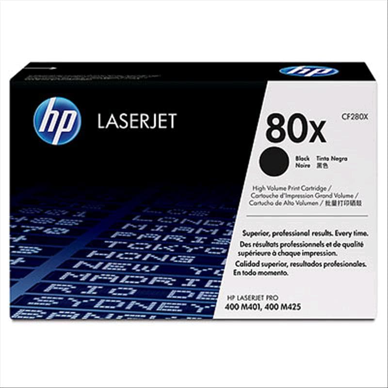 HP TONER 80X NERO 6.9K ORIGINALE