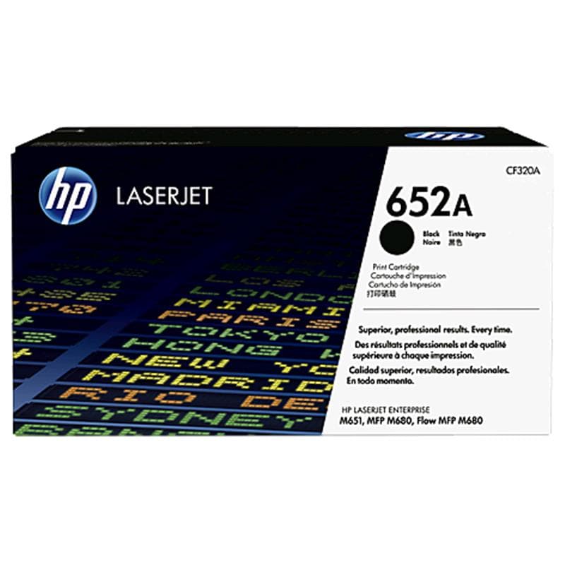 HP TONER 652A NERO 11.5K ORIGINALE