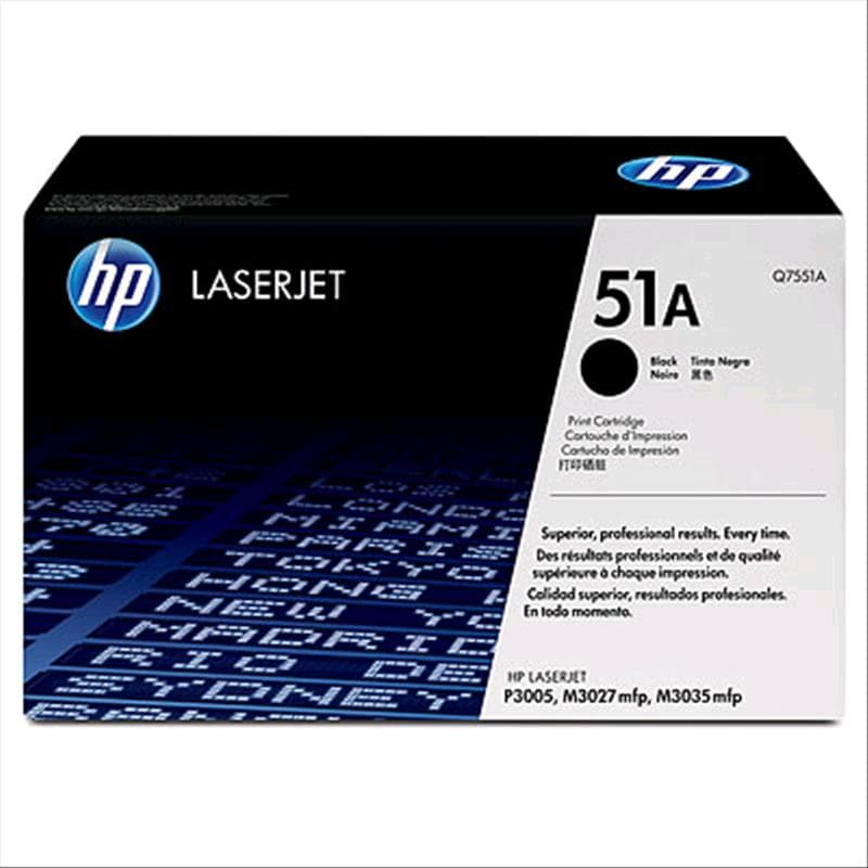 HP TONER 51A NERO 6.5K ORIGINALE